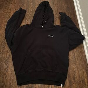 Off white skull hoodie